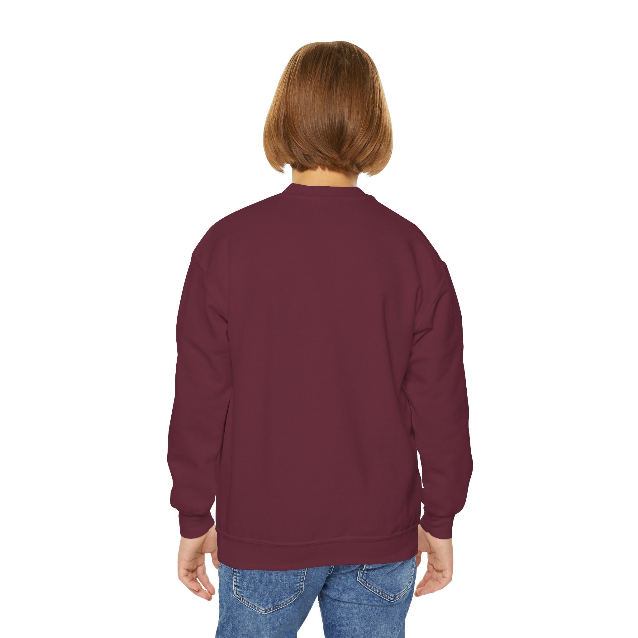 Artistic Youth Crewneck Sweatshirt - Vibrant Design, Cozy Pullover, Perfect for Gift, Chill Days, Art Lovers, Weekend Wear