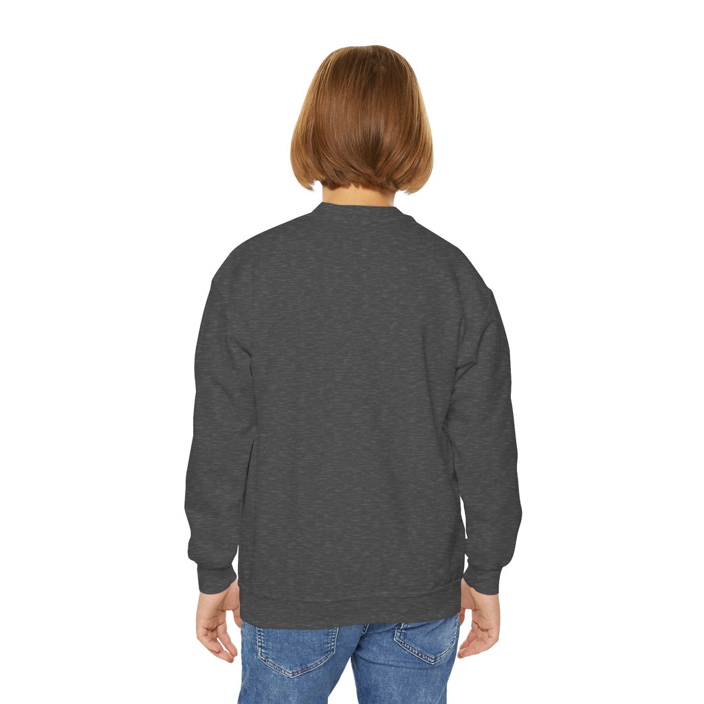 Artistic Youth Crewneck Sweatshirt - Vibrant Design, Cozy Pullover, Perfect for Gift, Chill Days, Art Lovers, Weekend Wear