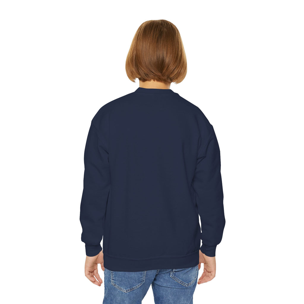 Artistic Youth Crewneck Sweatshirt - Vibrant Design, Cozy Pullover, Perfect for Gift, Chill Days, Art Lovers, Weekend Wear
