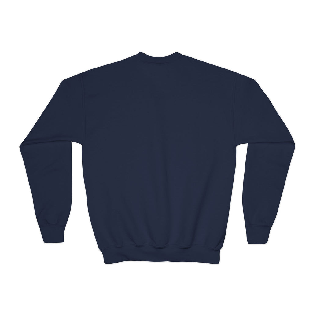 Artistic Youth Crewneck Sweatshirt - Vibrant Design, Cozy Pullover, Perfect for Gift, Chill Days, Art Lovers, Weekend Wear