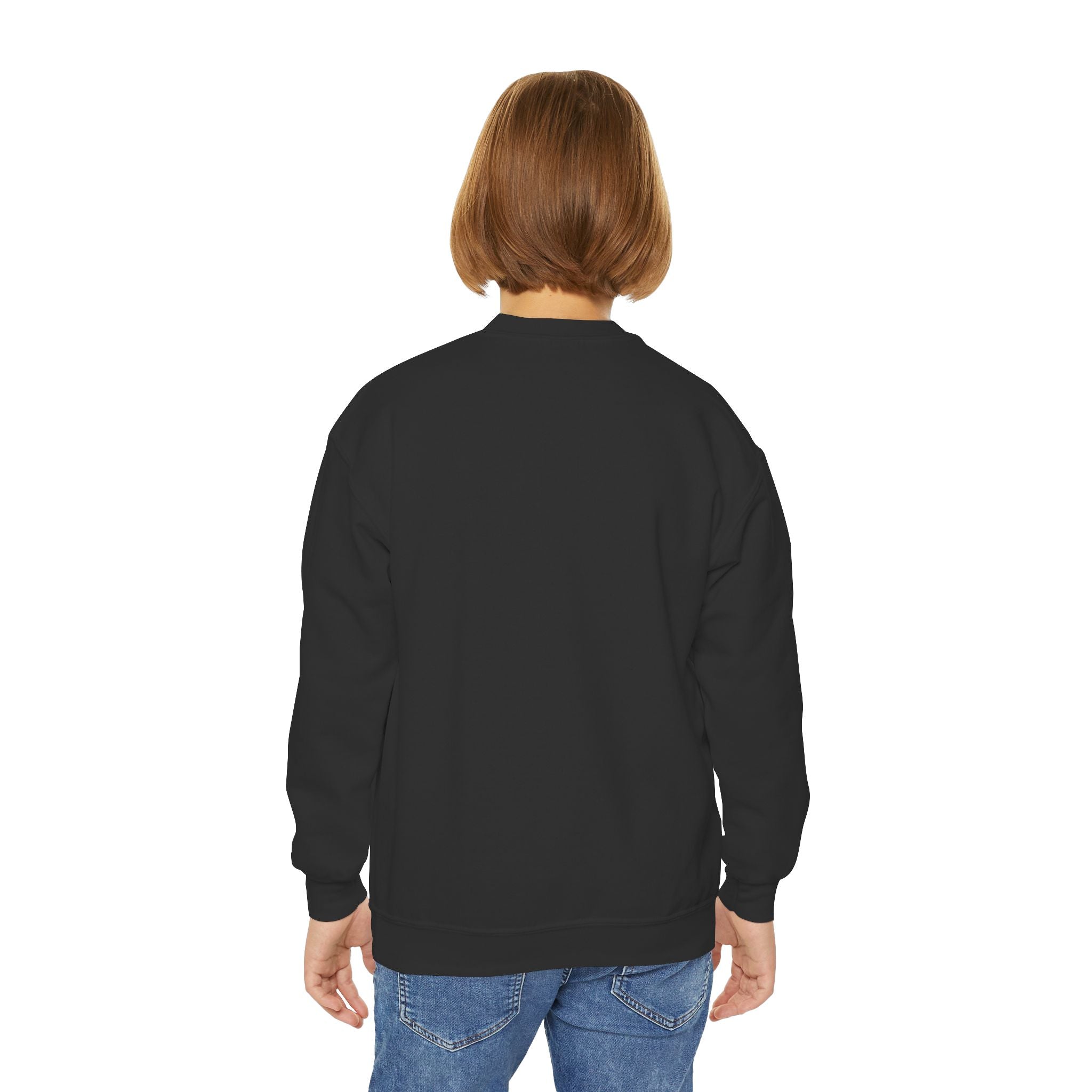 Artistic Youth Crewneck Sweatshirt - Vibrant Design, Cozy Pullover, Perfect for Gift, Chill Days, Art Lovers, Weekend Wear
