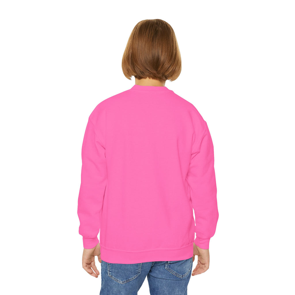 Artistic Youth Crewneck Sweatshirt - Vibrant Design, Cozy Pullover, Perfect for Gift, Chill Days, Art Lovers, Weekend Wear