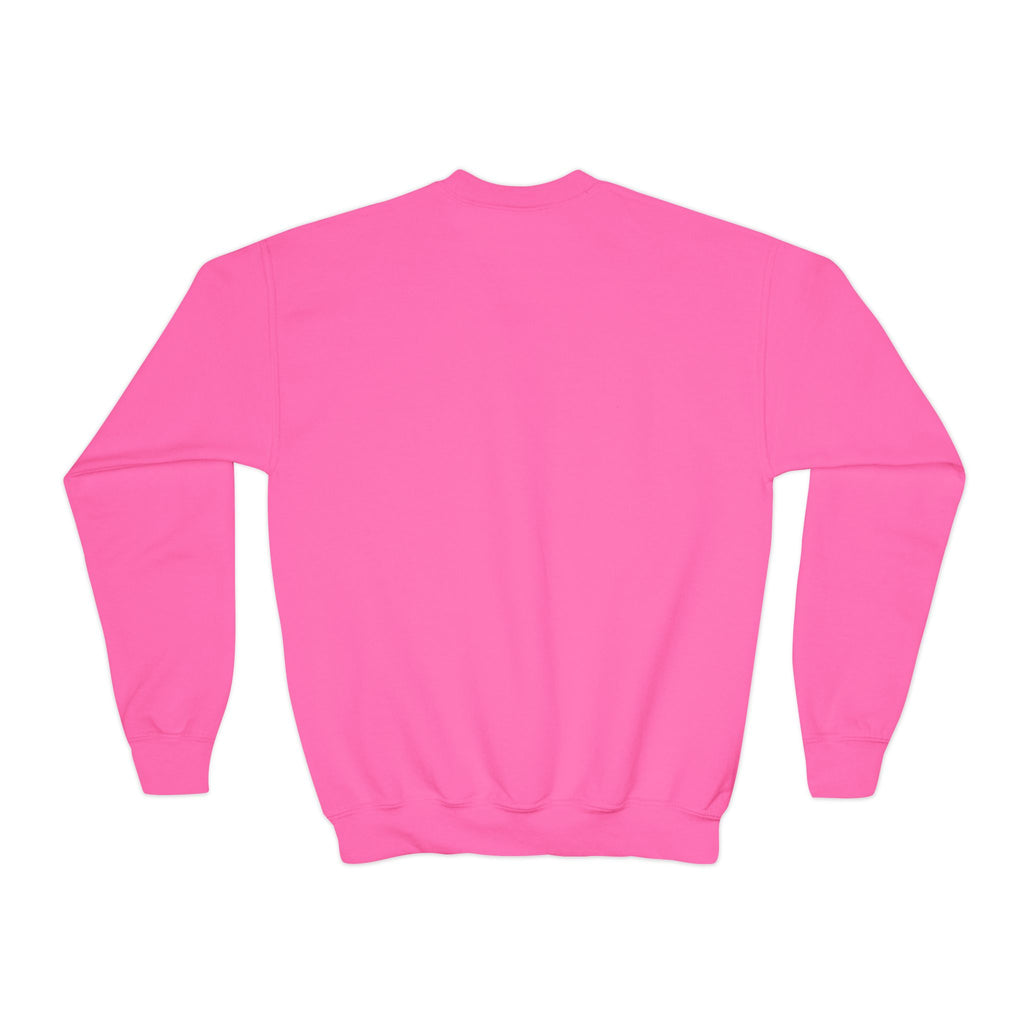 Artistic Youth Crewneck Sweatshirt - Vibrant Design, Cozy Pullover, Perfect for Gift, Chill Days, Art Lovers, Weekend Wear